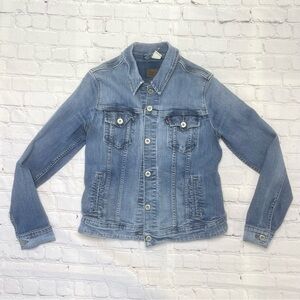 Levi’s Women's Original Trucker Denim Jacket - Medium Wash - Size L/G